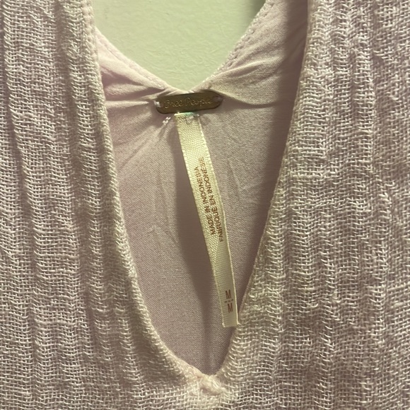 Light purple keyhole dress with pockets - Picture 2 of 2